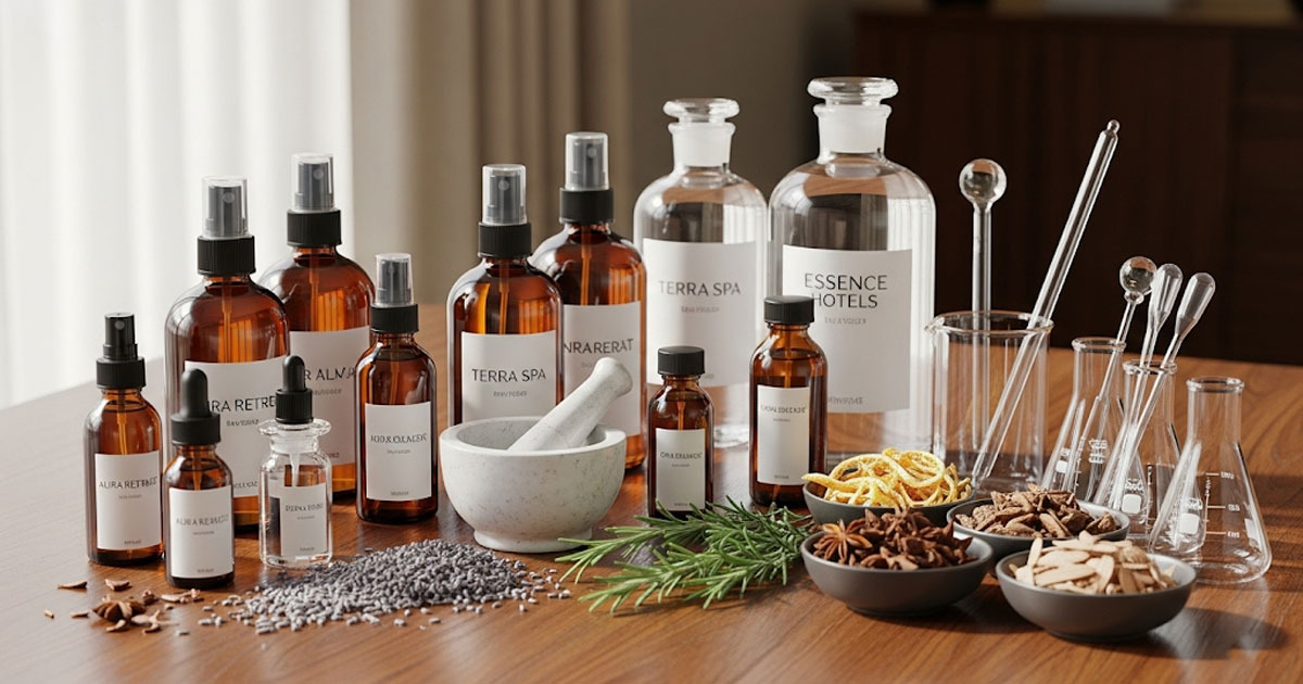 Custom Fragrance Creation for Hospitality and Wellness Brands