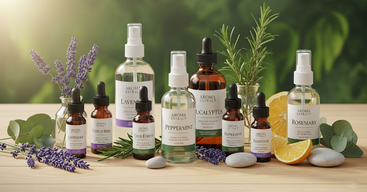 Natural Extracts Powering Multipurpose Aroma Sprays